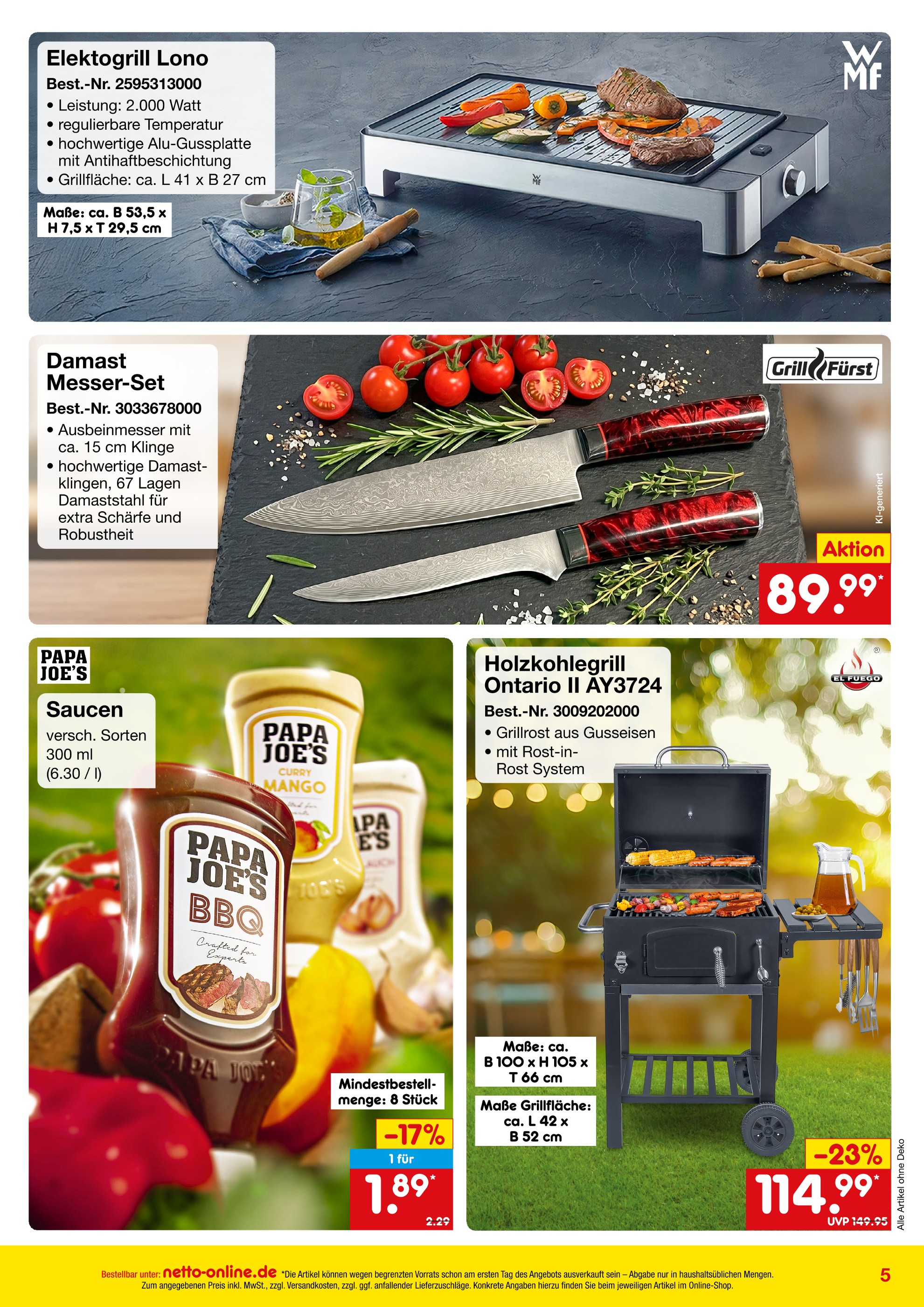 Messer Angebot im aktuellen Netto Marken-Discount Prospekt auf Seite 5